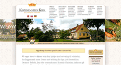 Desktop Screenshot of kongensbro-kro.dk